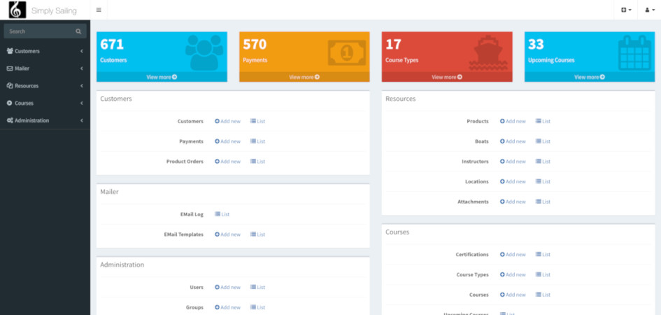 Admin Dashboard