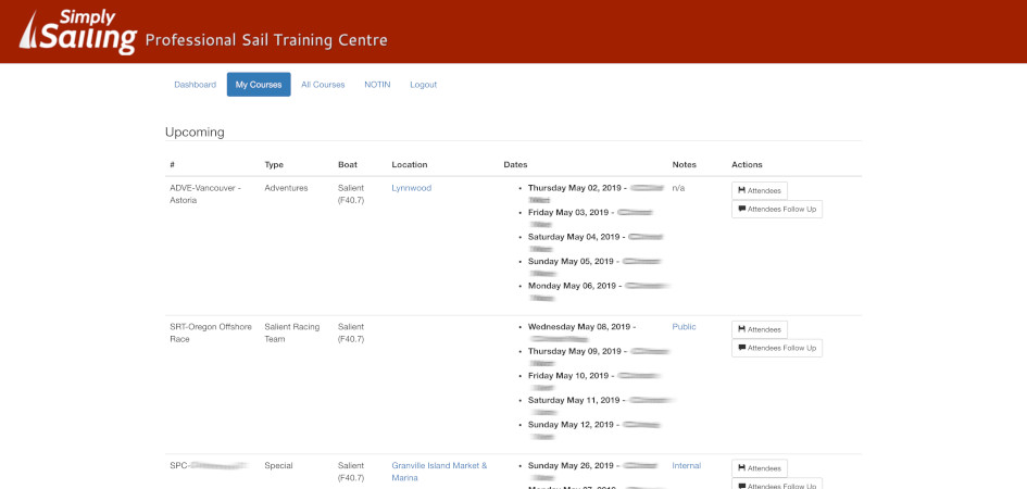 Instructor Self-Service Portal